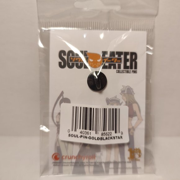 Soul Eater Black Star Golden Series Collectible Enamel Pin - Picture 2 of 3